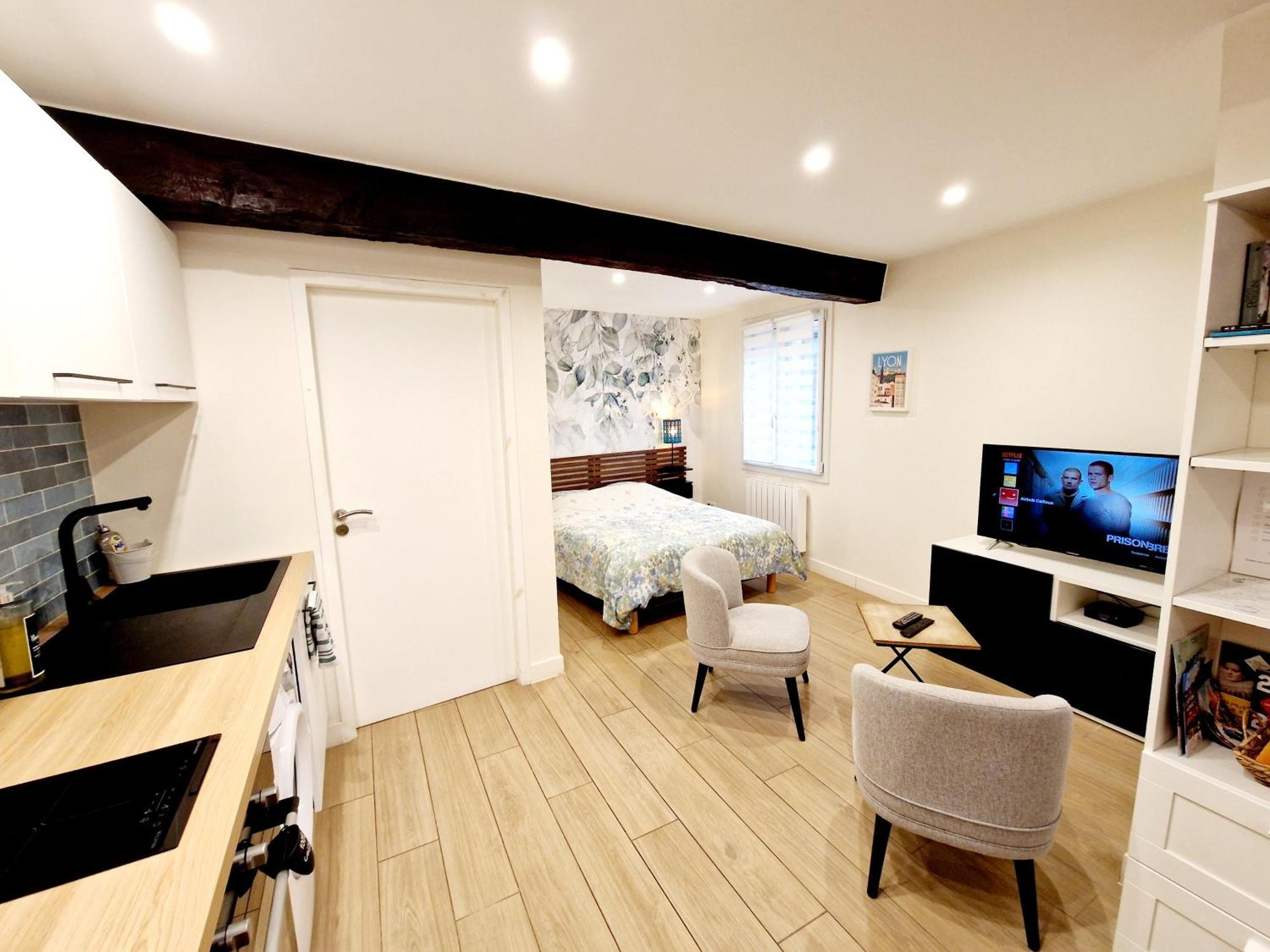 Studio Entierement Equipe Cailloux-sur-Fontaines Екстериор снимка